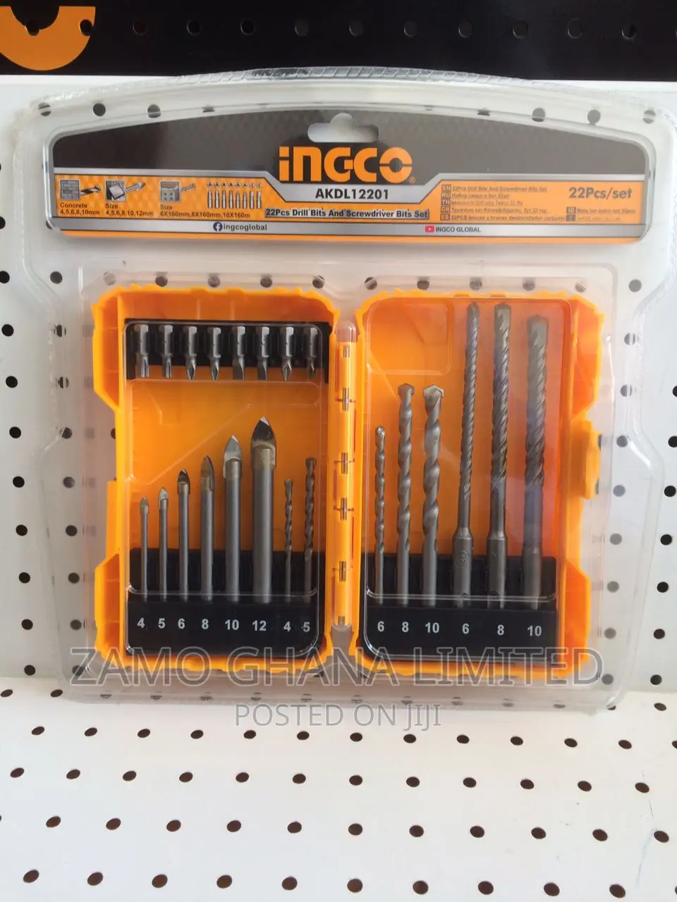 22 PCS Drill Bits Screwdriver Bits Set - Akdl12201