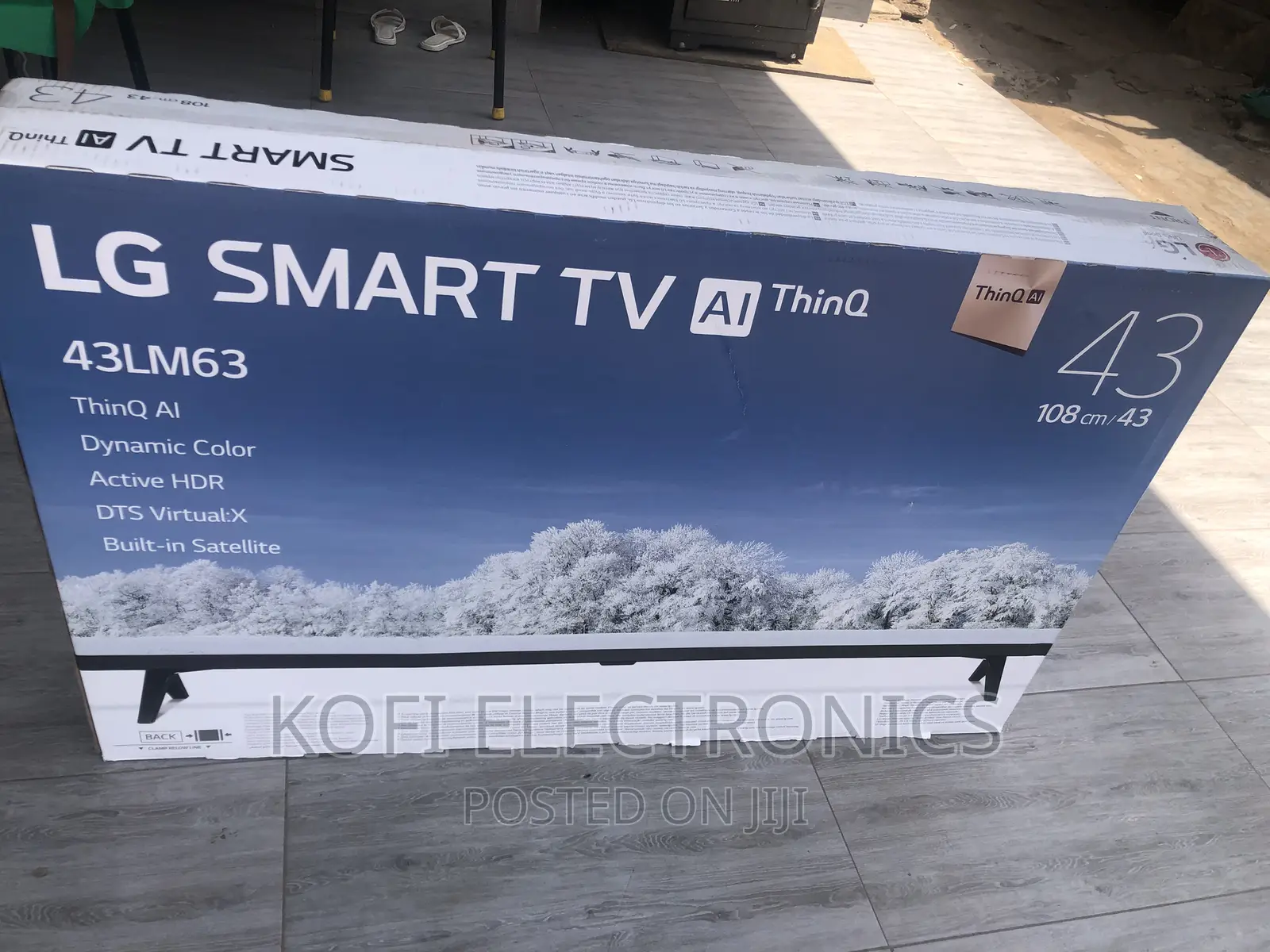 Magic Link-Lg LED Smart TV 43 Inch LM6300 Series Full HD HDR