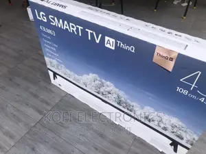 A Thin Bezel-Lg LED Smart TV 43 Inch LM6300 Series Full HD