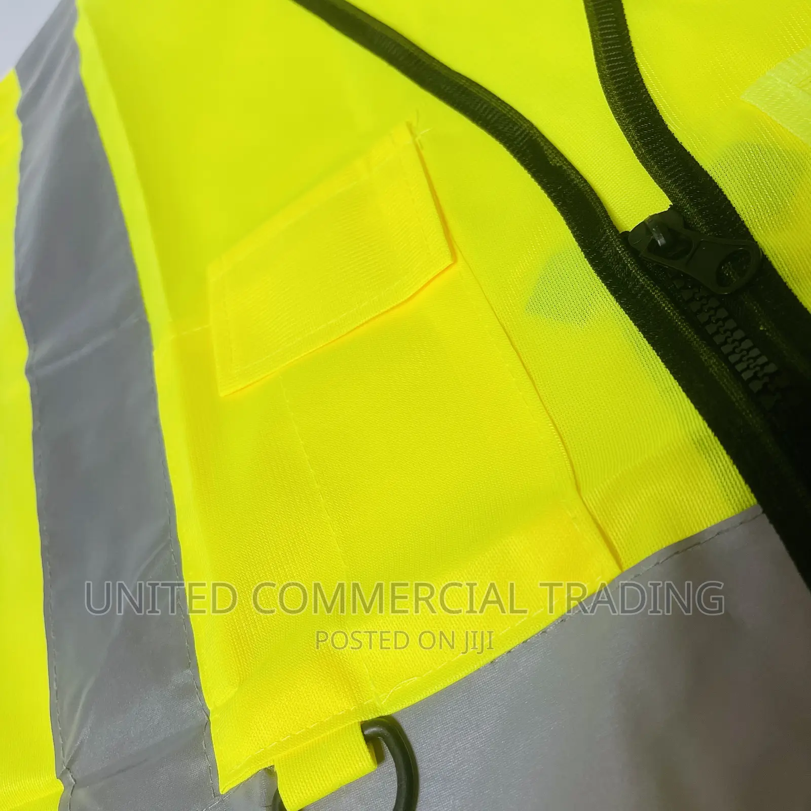 Safety Vest (With Pocket And Zipper)