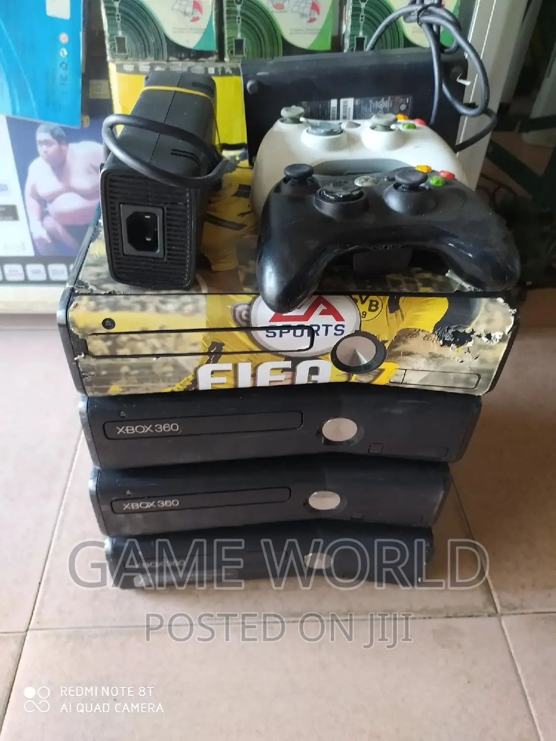 Xbox 360 Slims Loaded With 10 Games.