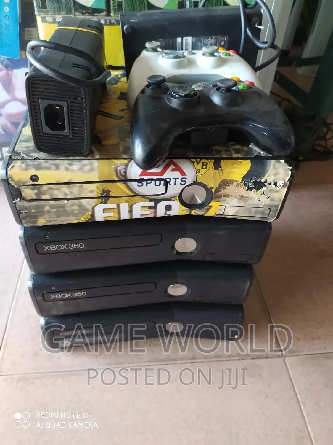 Xbox 360 Slims Loaded With 10 Games.