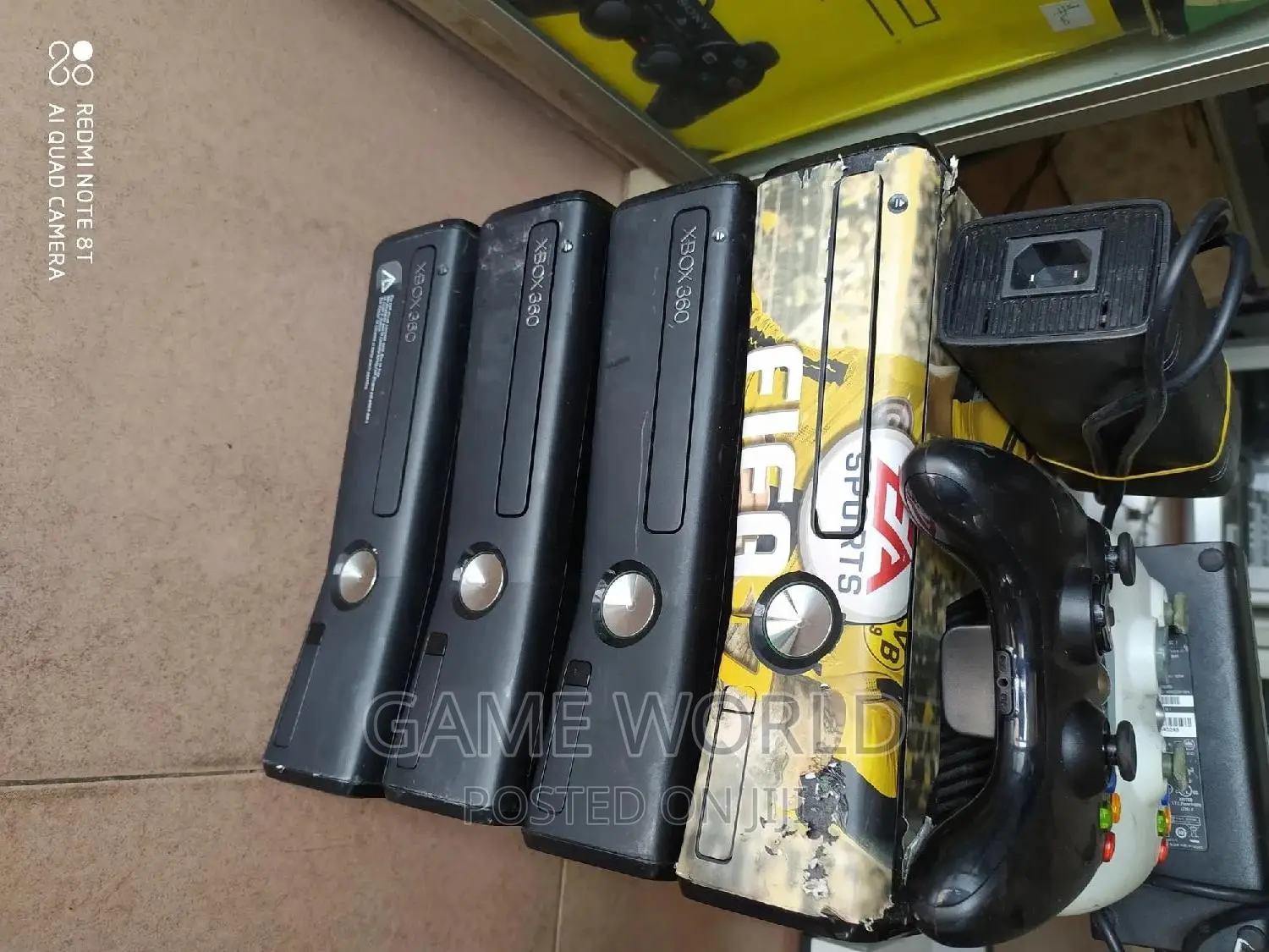 Xbox 360 Slims Loaded With 10 Games.