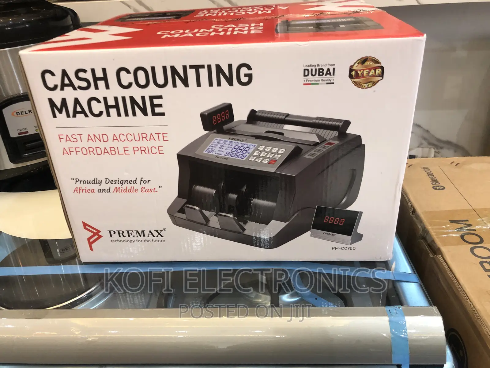 Beautifully Designed Premax Money Counter Detector PM-CC90