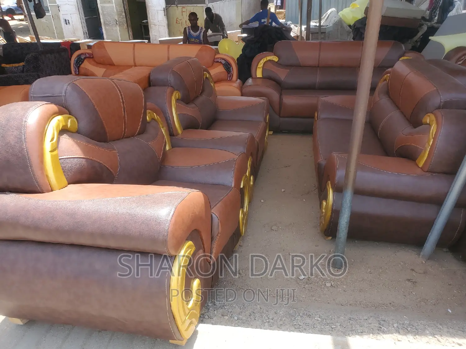 Quality Made Leather Sofa