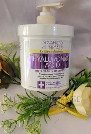 Photo - Advanced Clinicals Hyaluronic Acid Cream for Face,Body,Hands