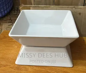 Square Ceramic Bowl (Pair}