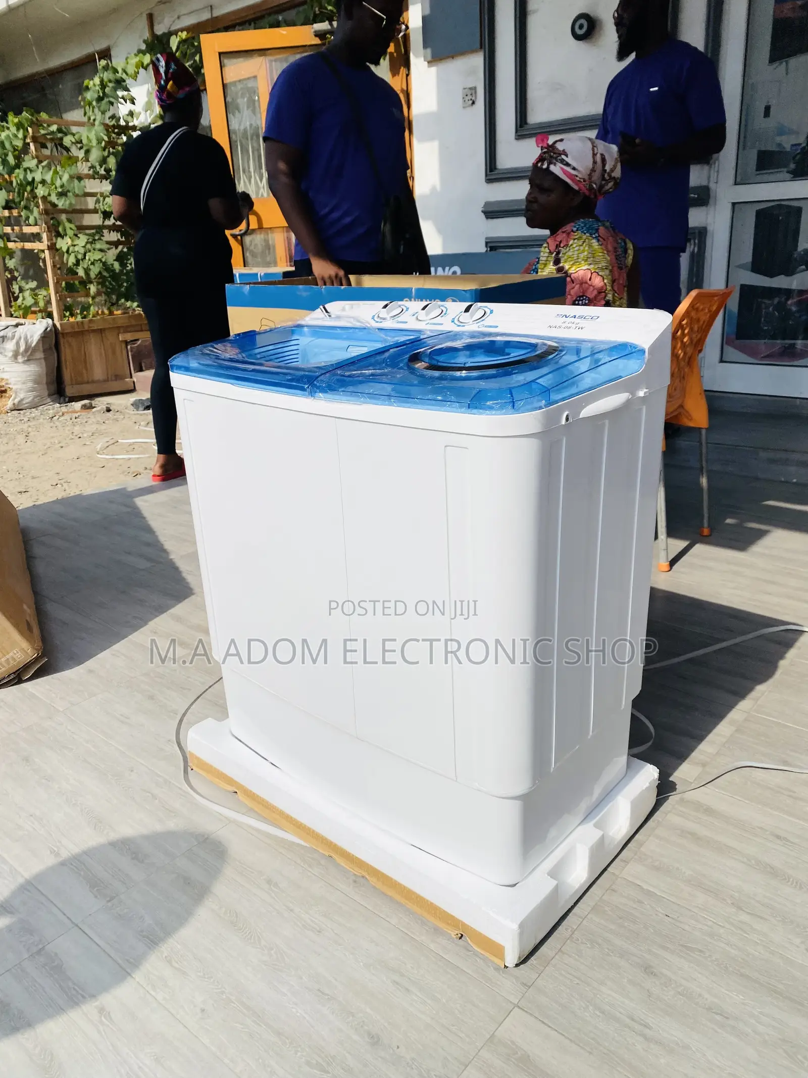 Shop Authentic Nasco 8kg Top Load Electric Washing Machine.