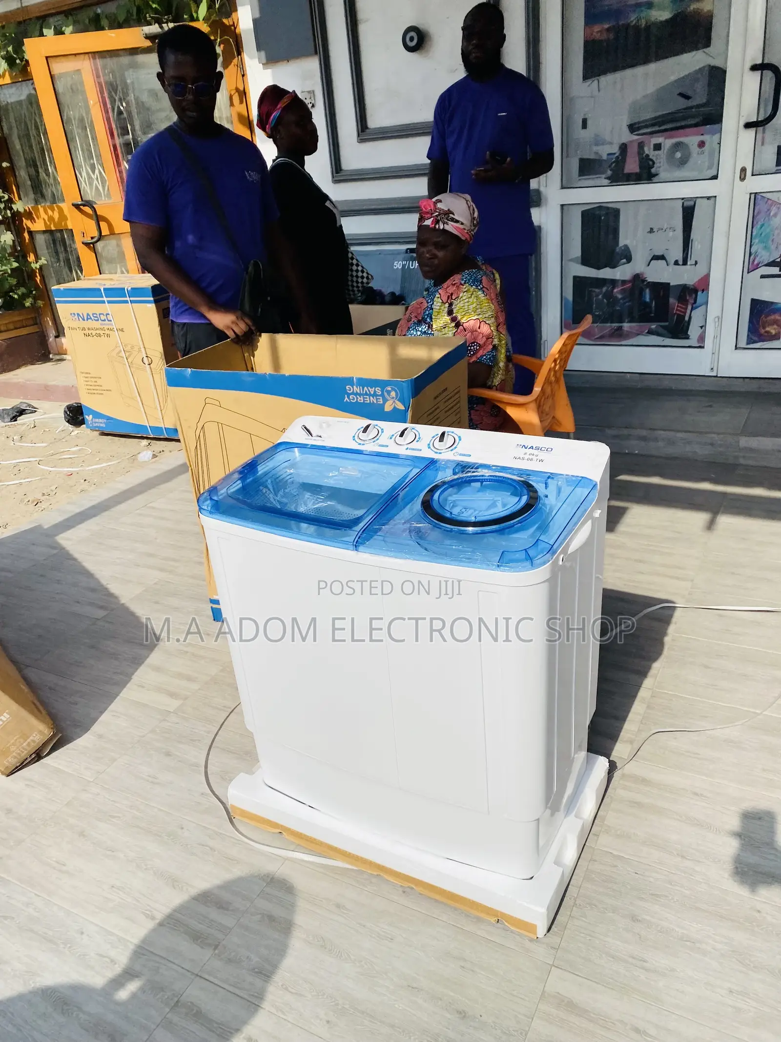 Shop Affordable Nasco 8kg Top Load Electric Washing Machine.
