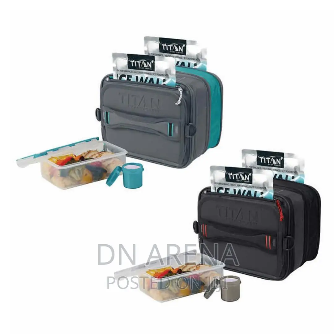 Titan Insulated Lunch Bag With Bowls