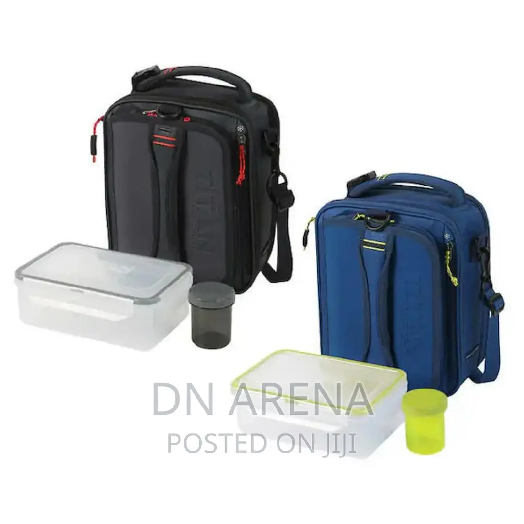 Titan Insulated Lunch Bag With Bowls