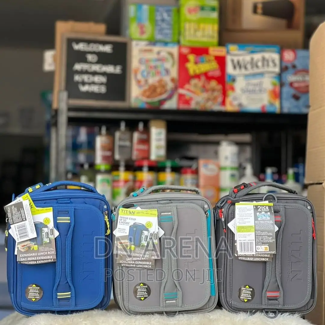 Titan Insulated Lunch Bag With Bowls