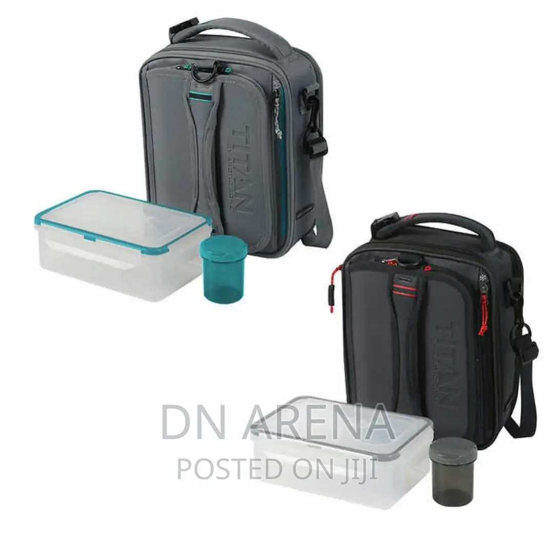 Titan Insulated Lunch Bag With Bowls