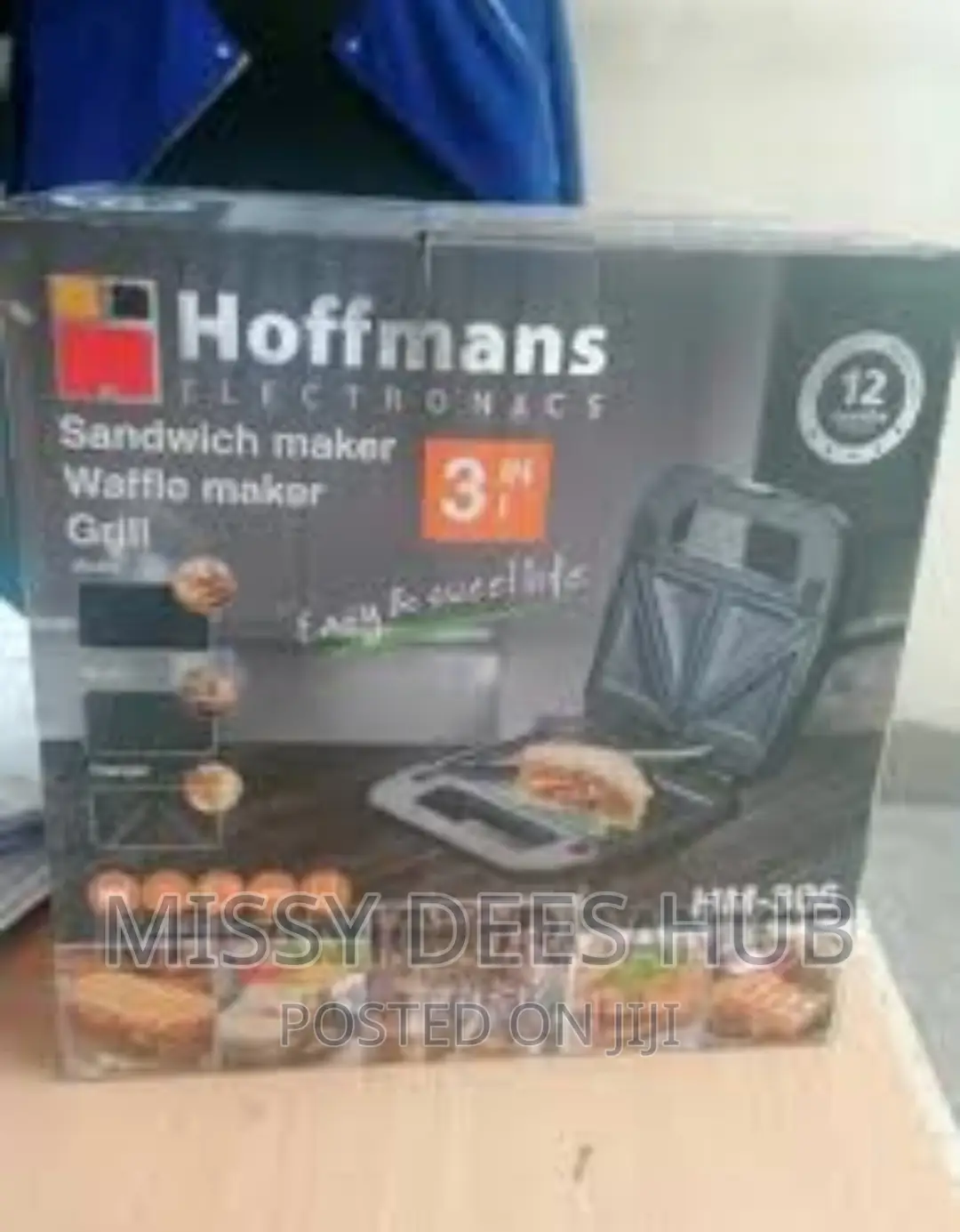 Hoffmans 3in1 Sandwich Maker
