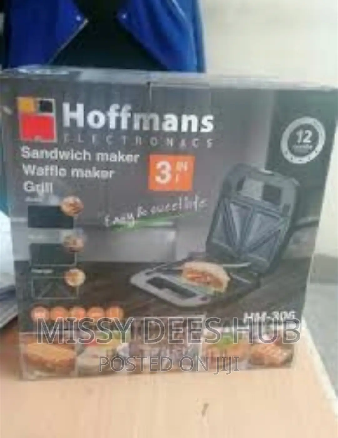 Hoffmans 3in1 Sandwich Maker