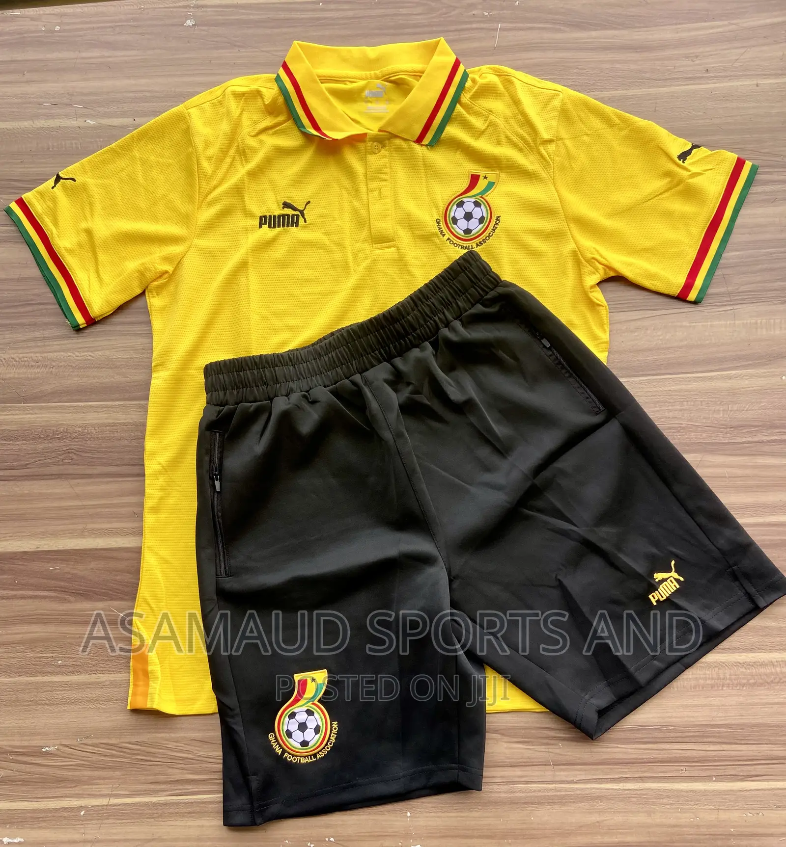 Original Ghana Lacost Top and Down at Cool Price