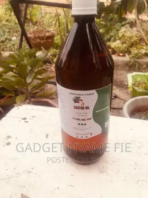 Virgin Cold Pressed Unrefined Castor Oil 1000ml