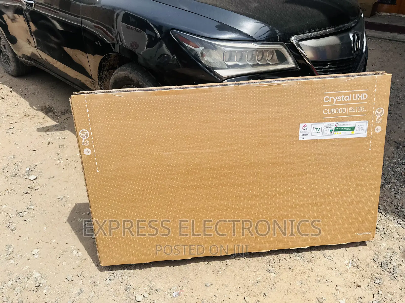 Dynamic Sleek Slim UHD Smart Samsung 55”Cu8000