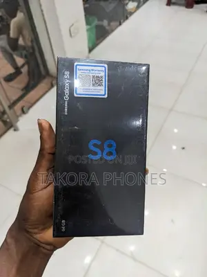 New Samsung Galaxy S8 64 GB Black