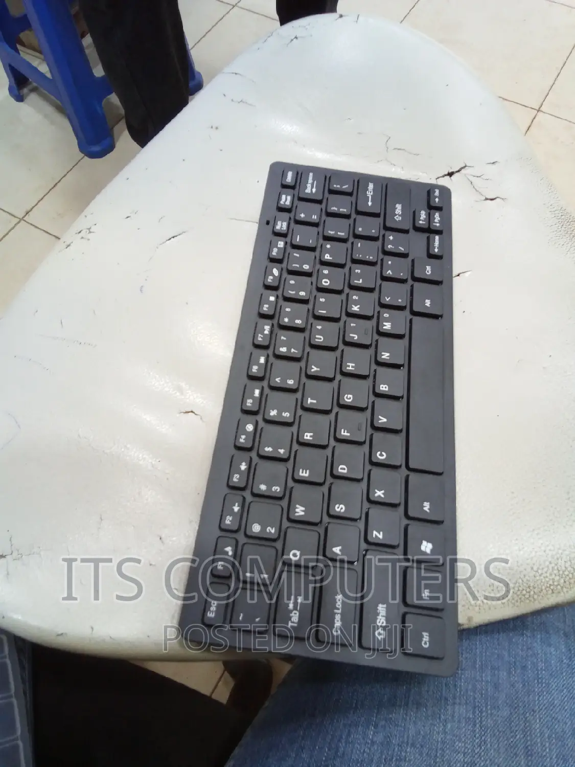 K-03 Mini Wireless Keyboard and Mouse (White and Black)
