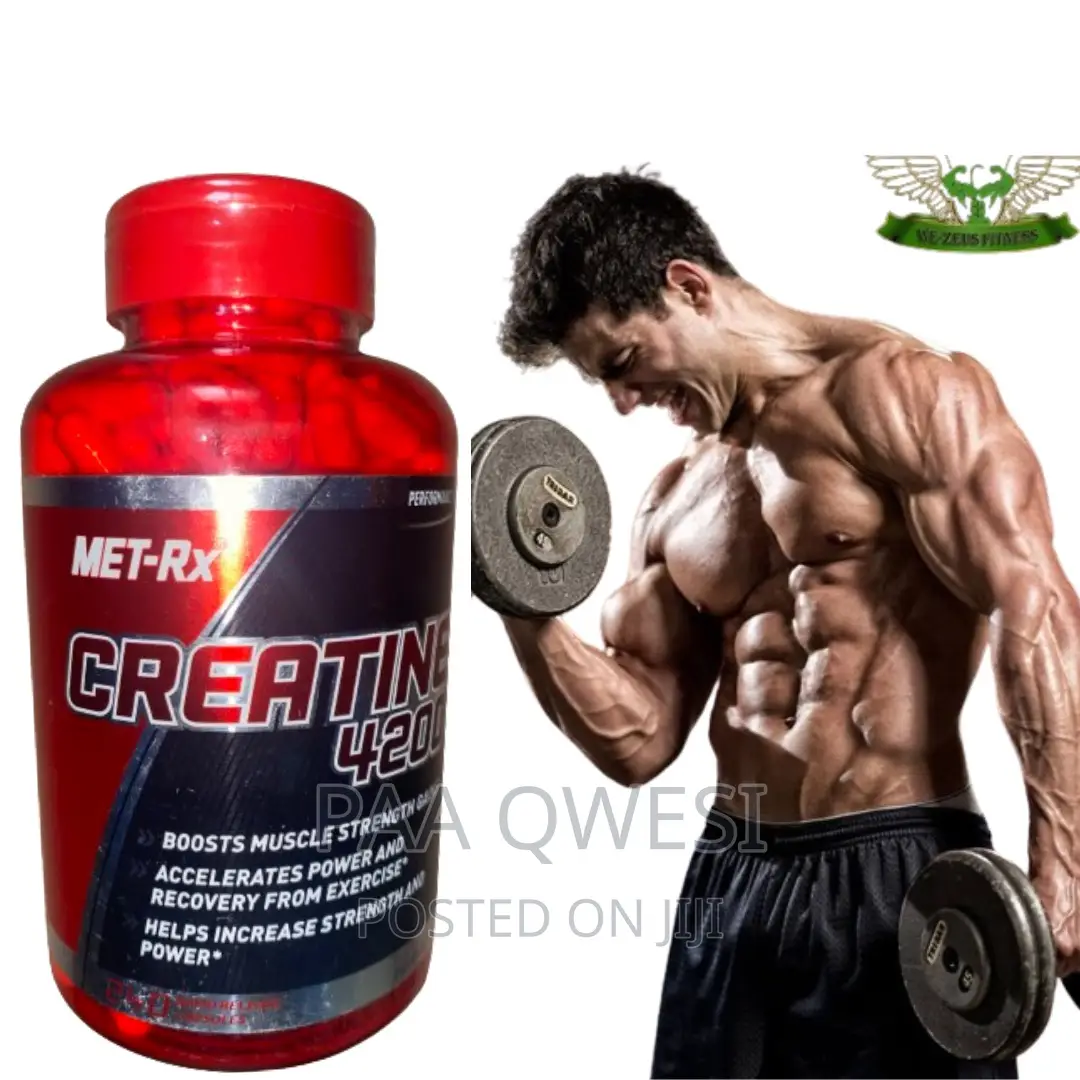 Creatine Met-Rx 4200 { Increases Strength }