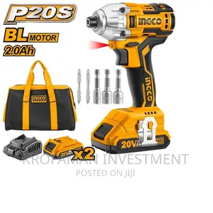 Ingco CIRLI2002
Lithium-Ion Impact Driver