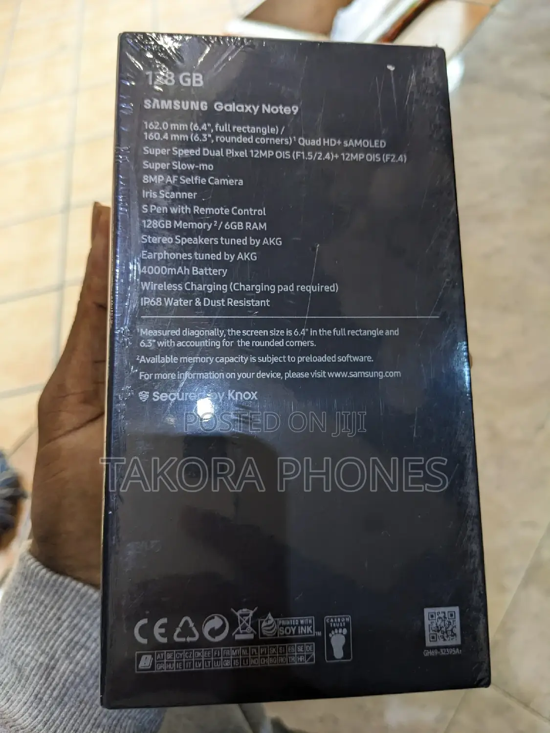 New Samsung Galaxy Note 9 128 GB Black