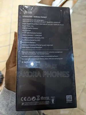 New Samsung Galaxy Note 9 128 GB Black