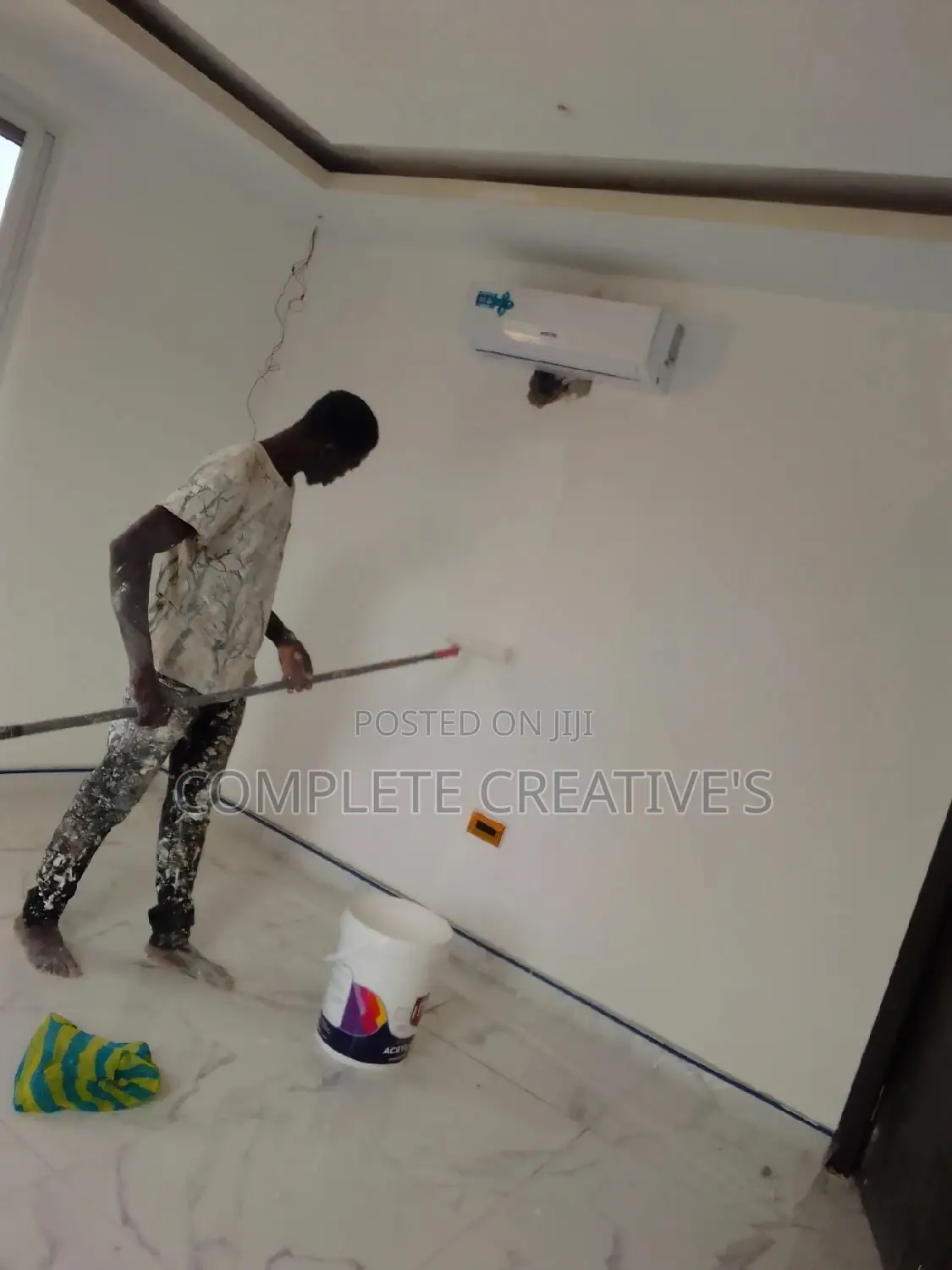 Graffiato Paint / General Painting Services /Wall Skimming