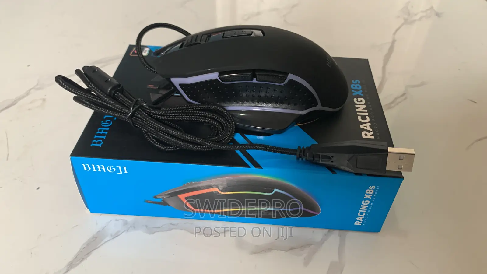 Racing X8s Super Fast RGB Gaming Mired Mouse