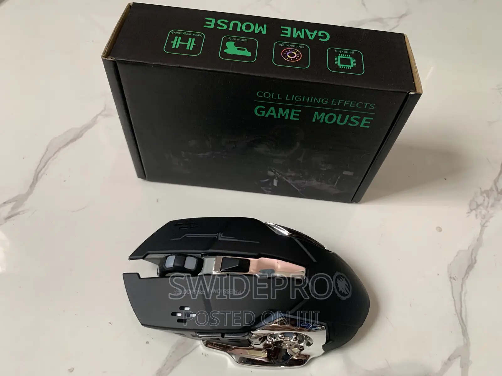Rechargeable Silent Wireless Bluetooth Gaming Mouse RGB