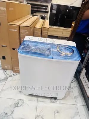 Washing Machine Nasco Topload 8kg Twintub White