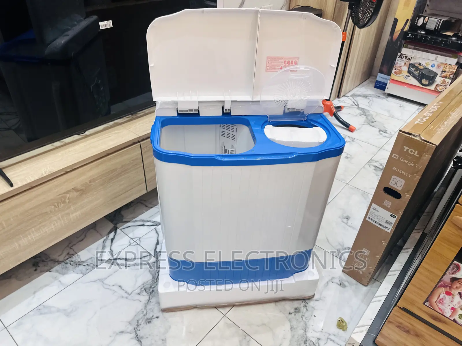 Anti Rust Materials Sleek Washing Machine 7kg Topload
