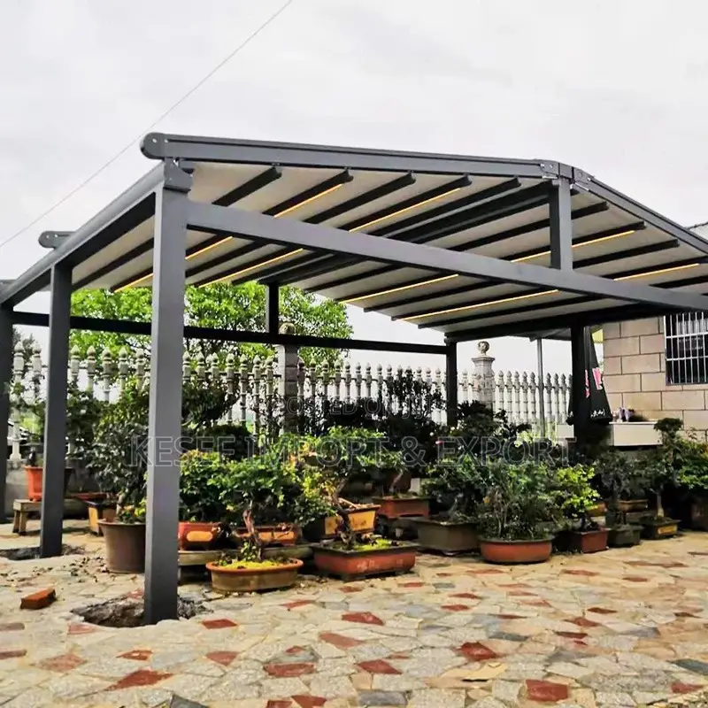 Telescopic, Retractable Tent.