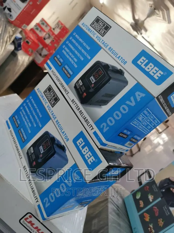 Brand New~Elbee 2000VA Stabilizer