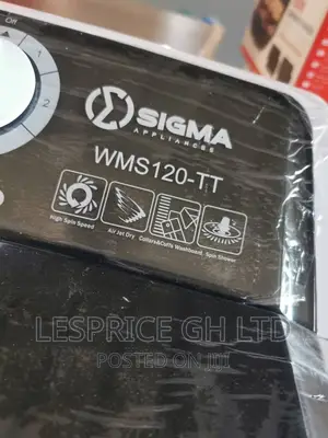 Exclusive ~Sigma 12kg Washing Machine