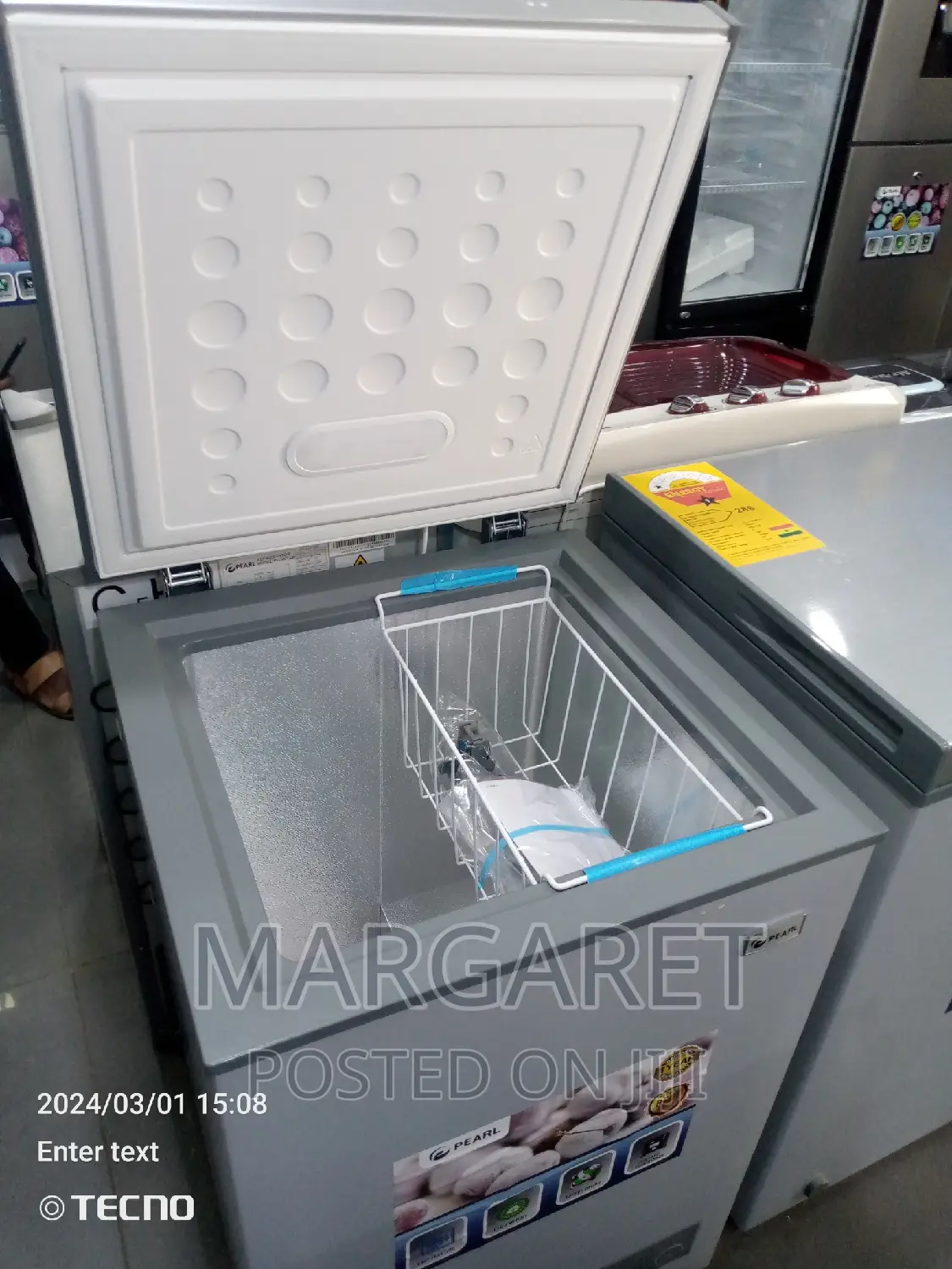 Pearl 100 Littres Chest Freezer