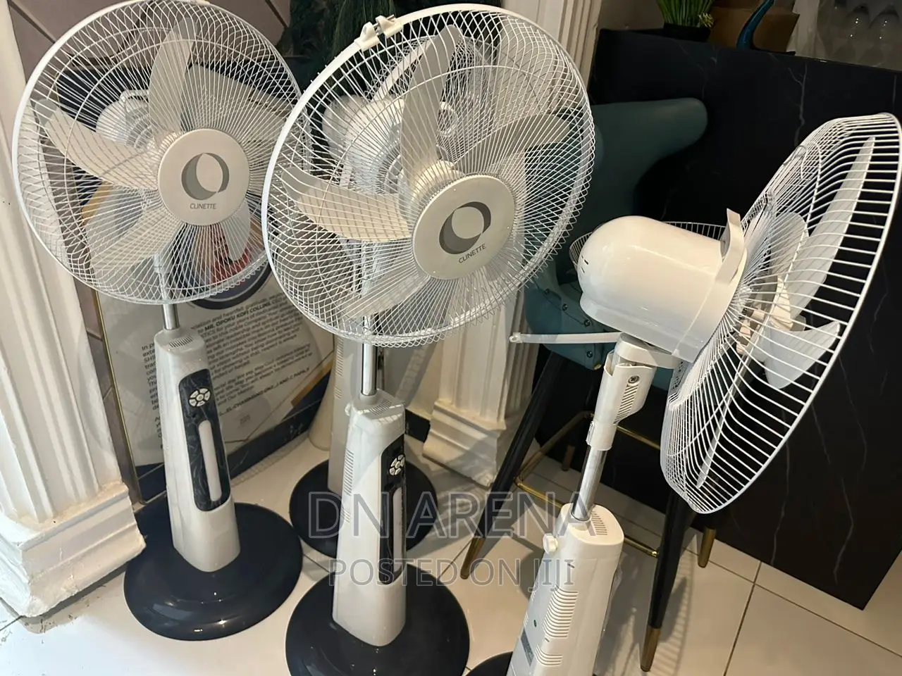 Solar / Electric Powered Rechargeable Fan With Solar Panel