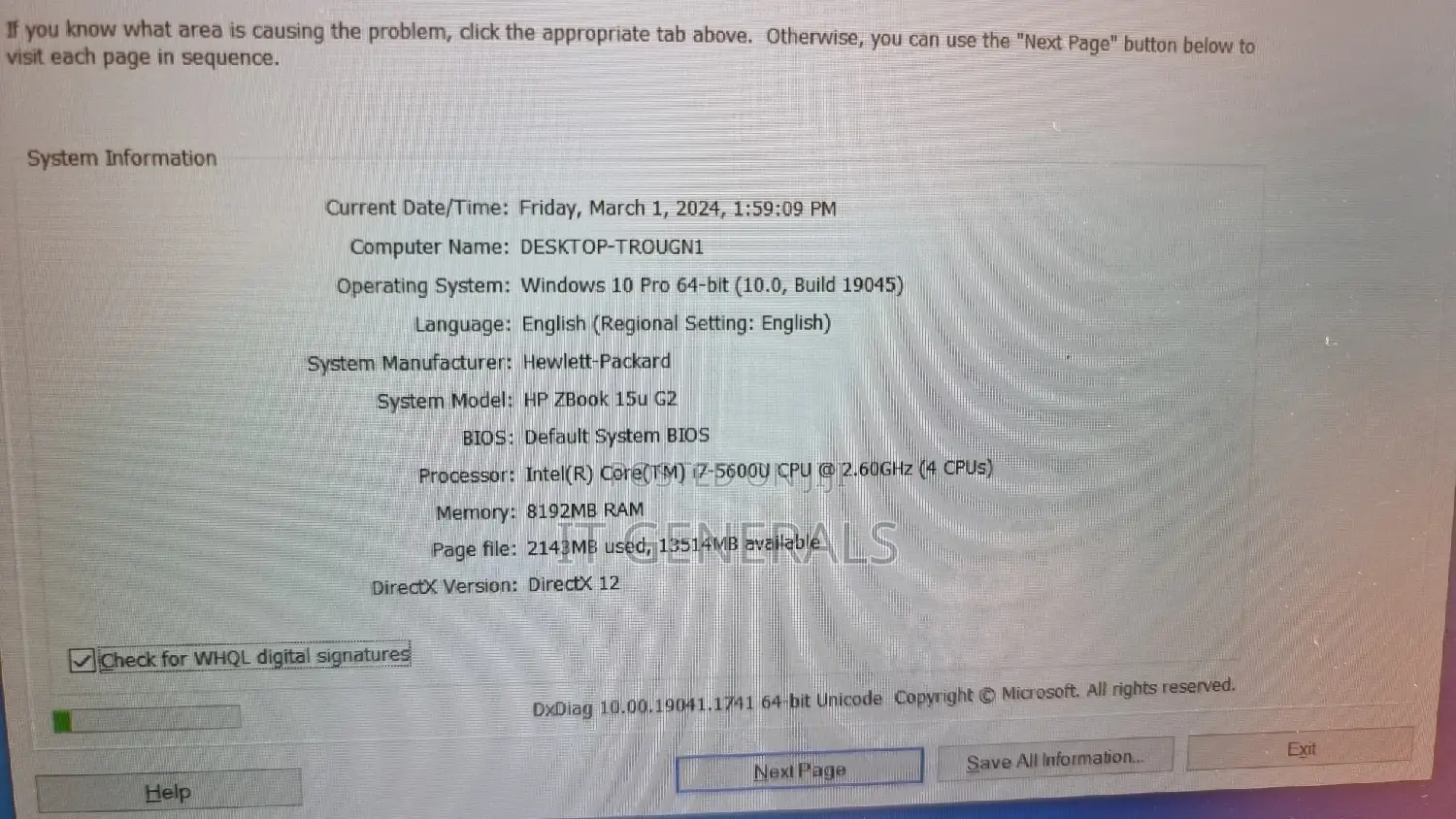 Laptop HP ZBook 15u G2 8GB Intel Core I7 HDD 500GB