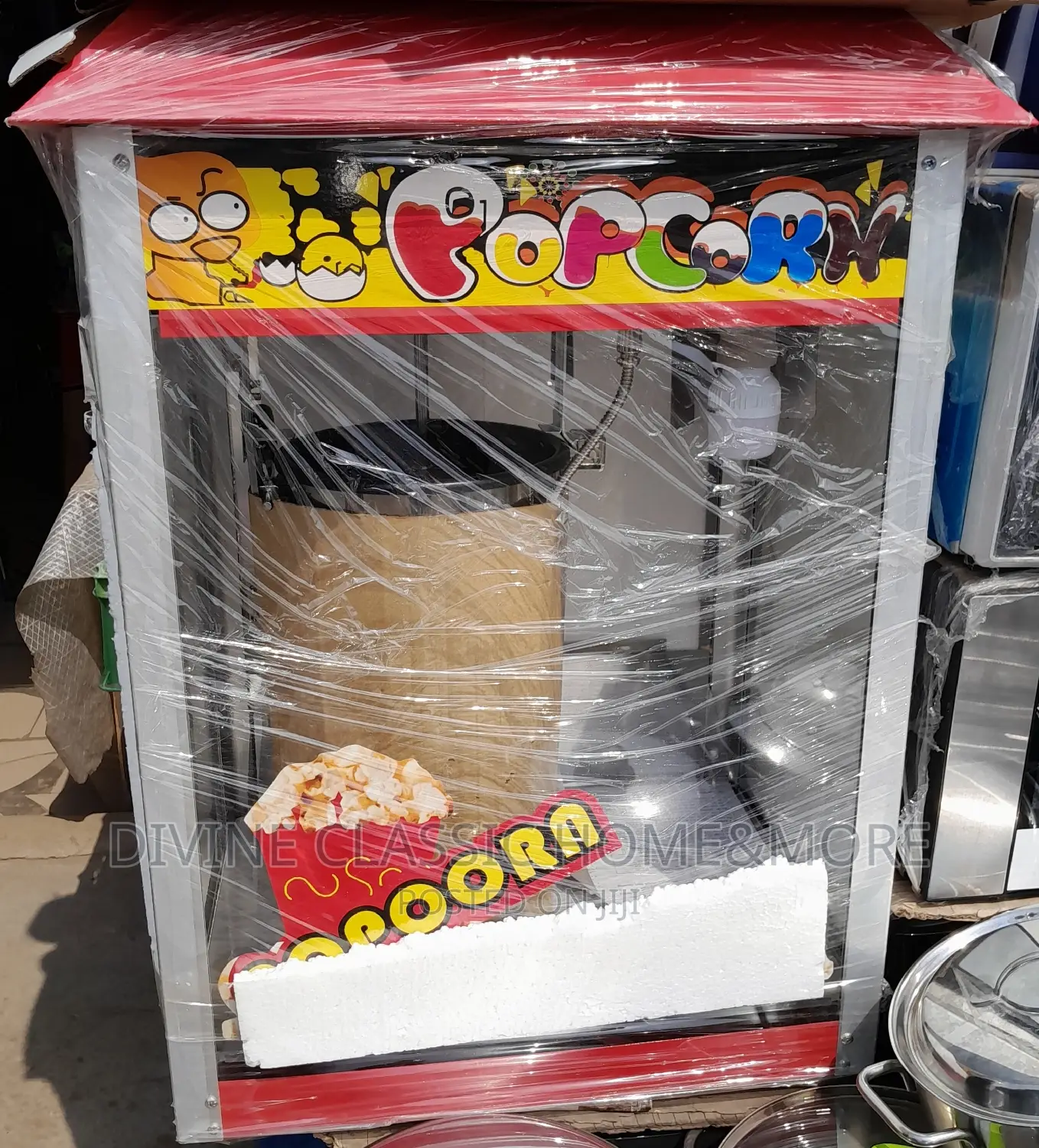 Large Automatic Popcorn Machine (Foreign)