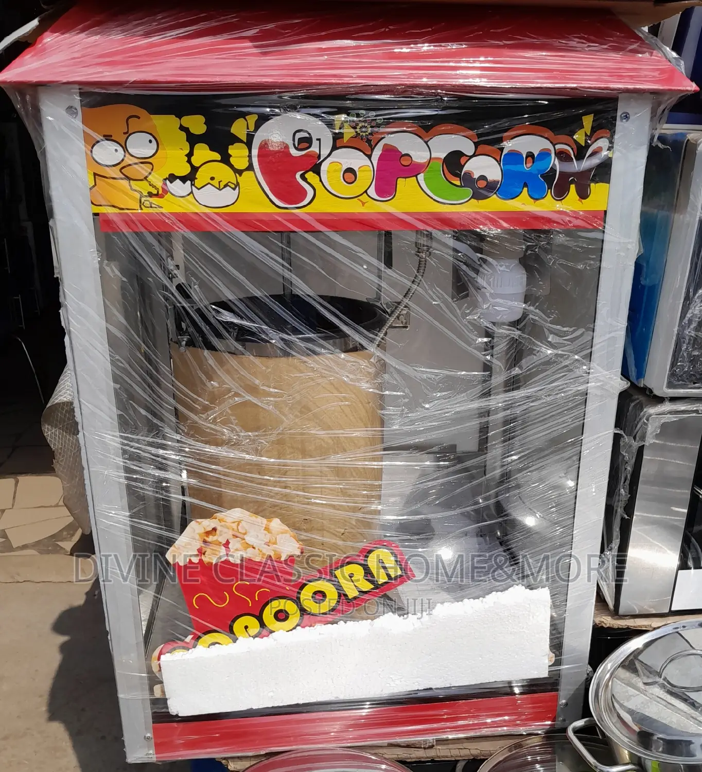 Large Automatic Popcorn Machine (Foreign)