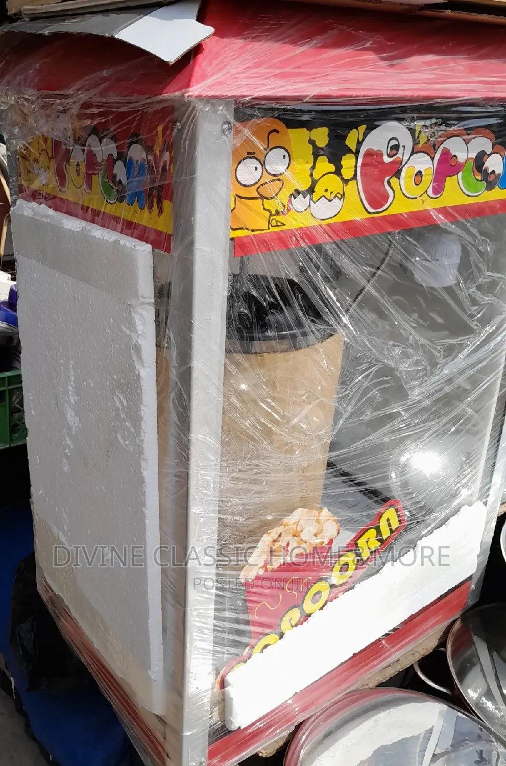 Large Automatic Popcorn Machine (Foreign)