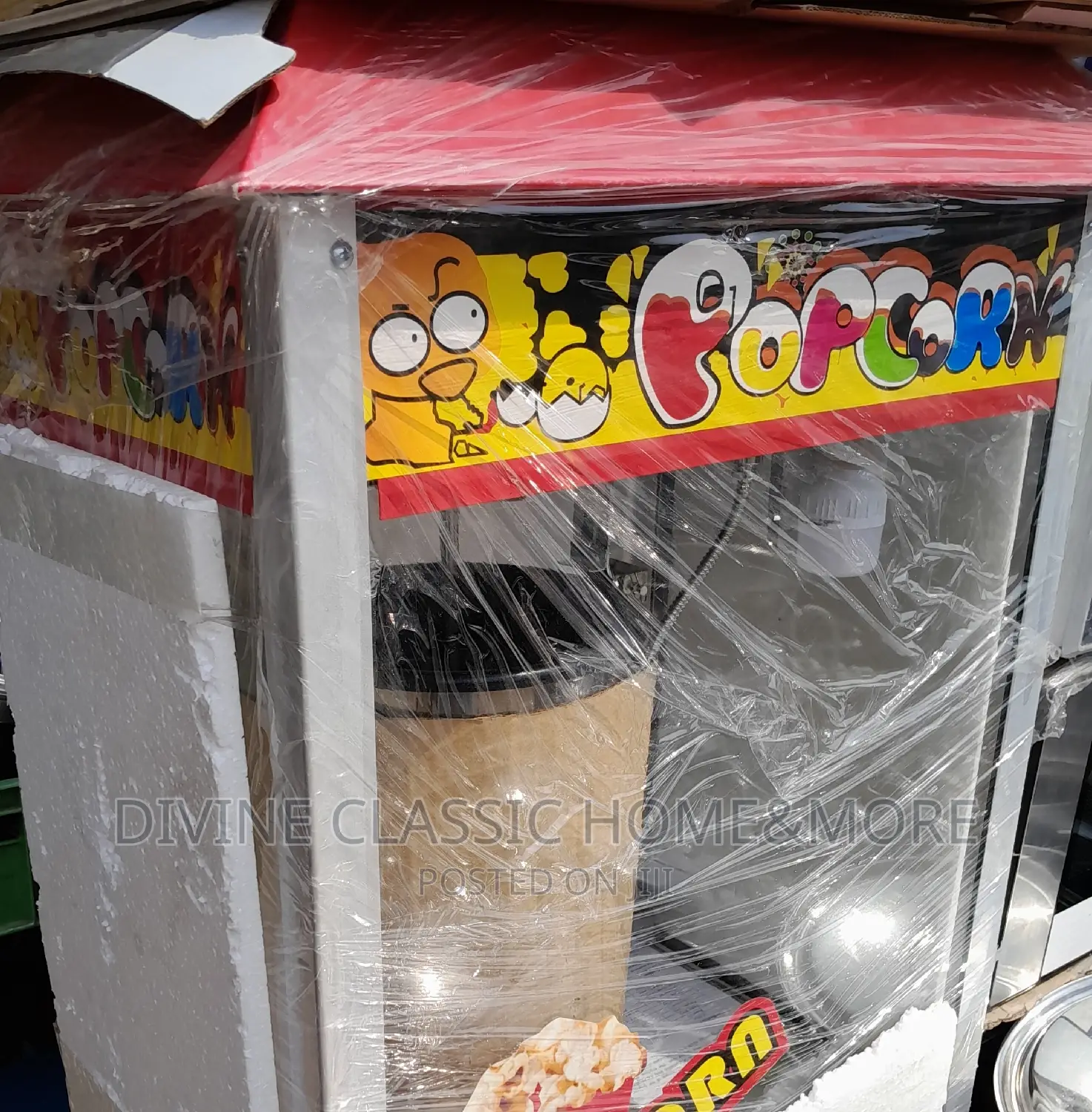 Large Automatic Popcorn Machine (Foreign)