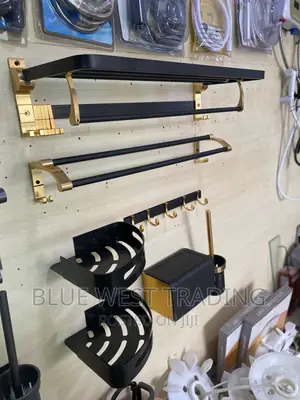 Black and Gold Bathroom Accessories - Bathroom Accessories