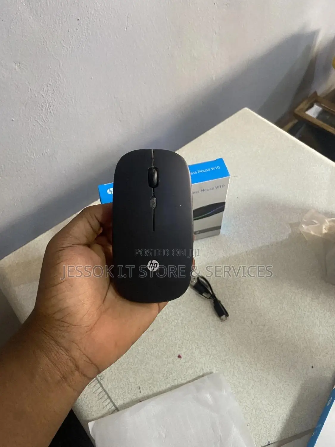 Rechargeable Wireless Mouse With RGB Colors