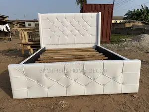 White Double Bedframe 60x80//