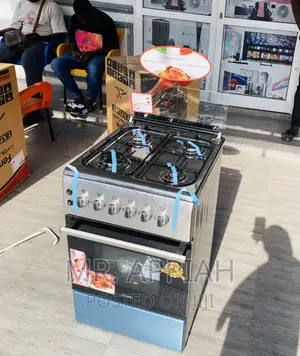Affordable Ferre 50x60 Auto Ignition 4 Gas Burner + Oven.
