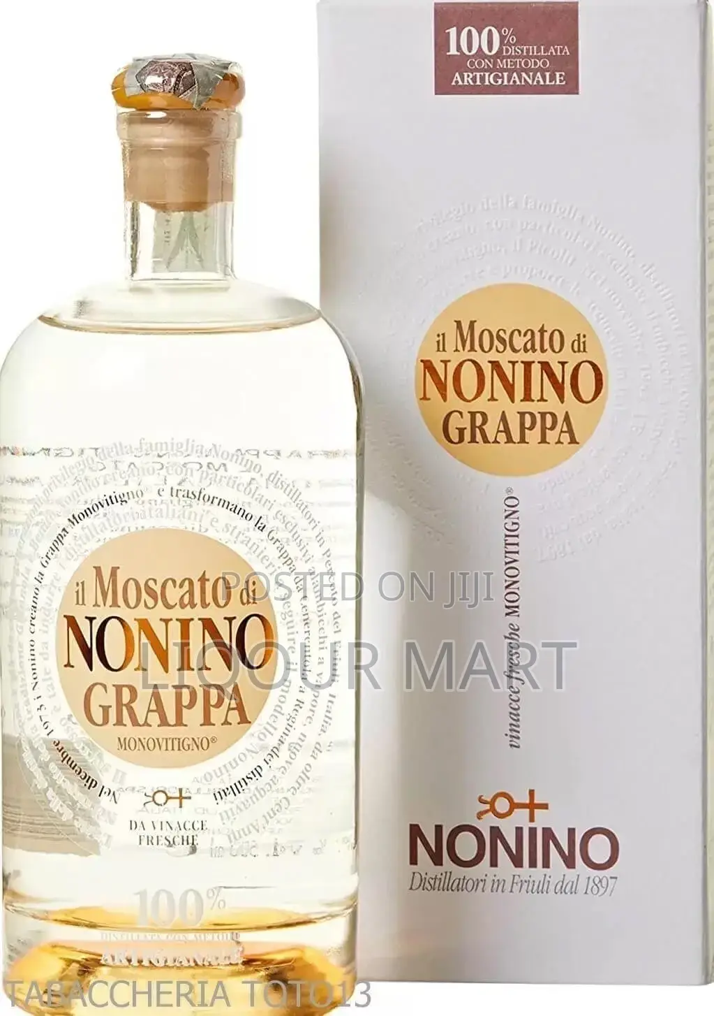 Nonino Barrique Chardonnay Grappa Monovitigno
