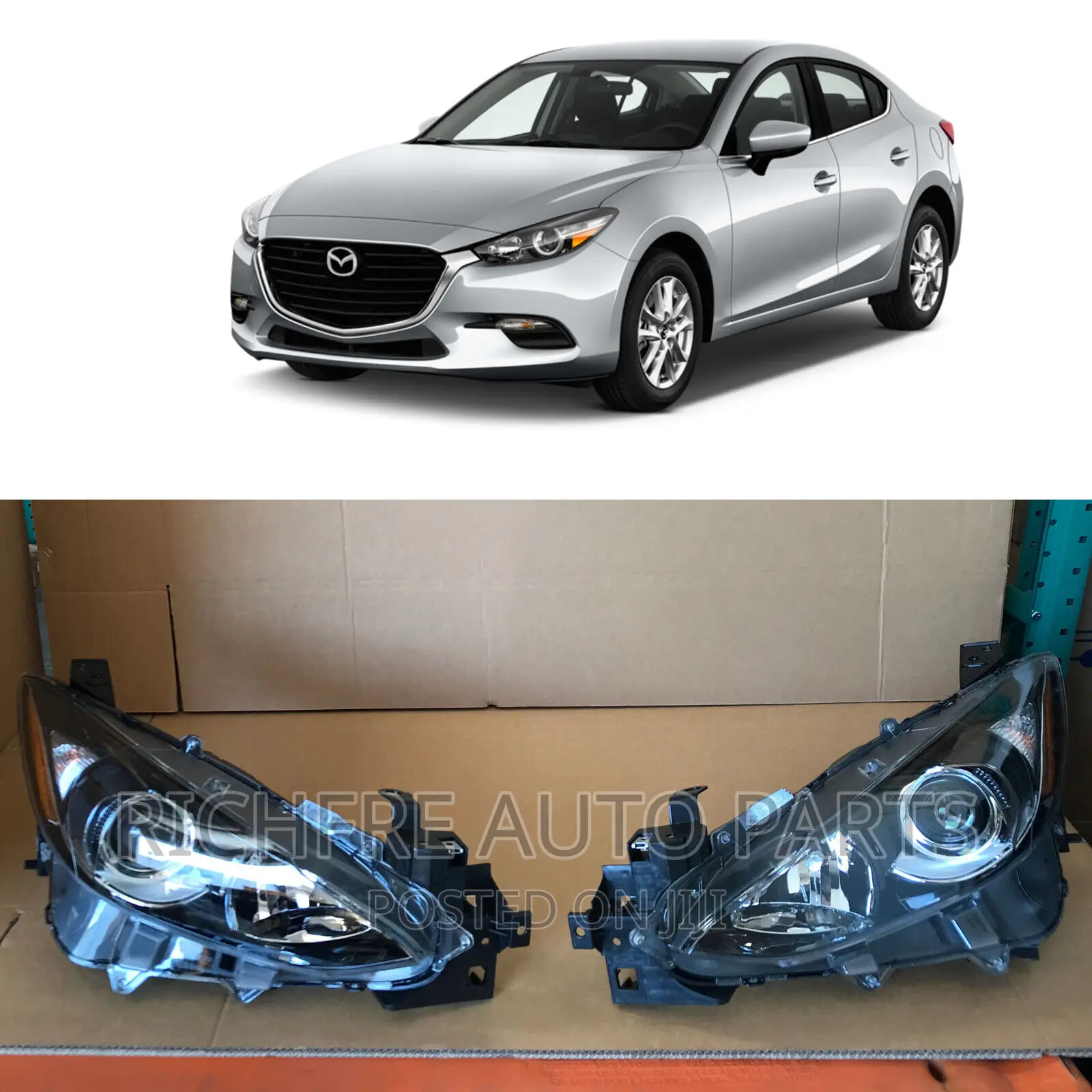 Mazda 3 2016 Headlight