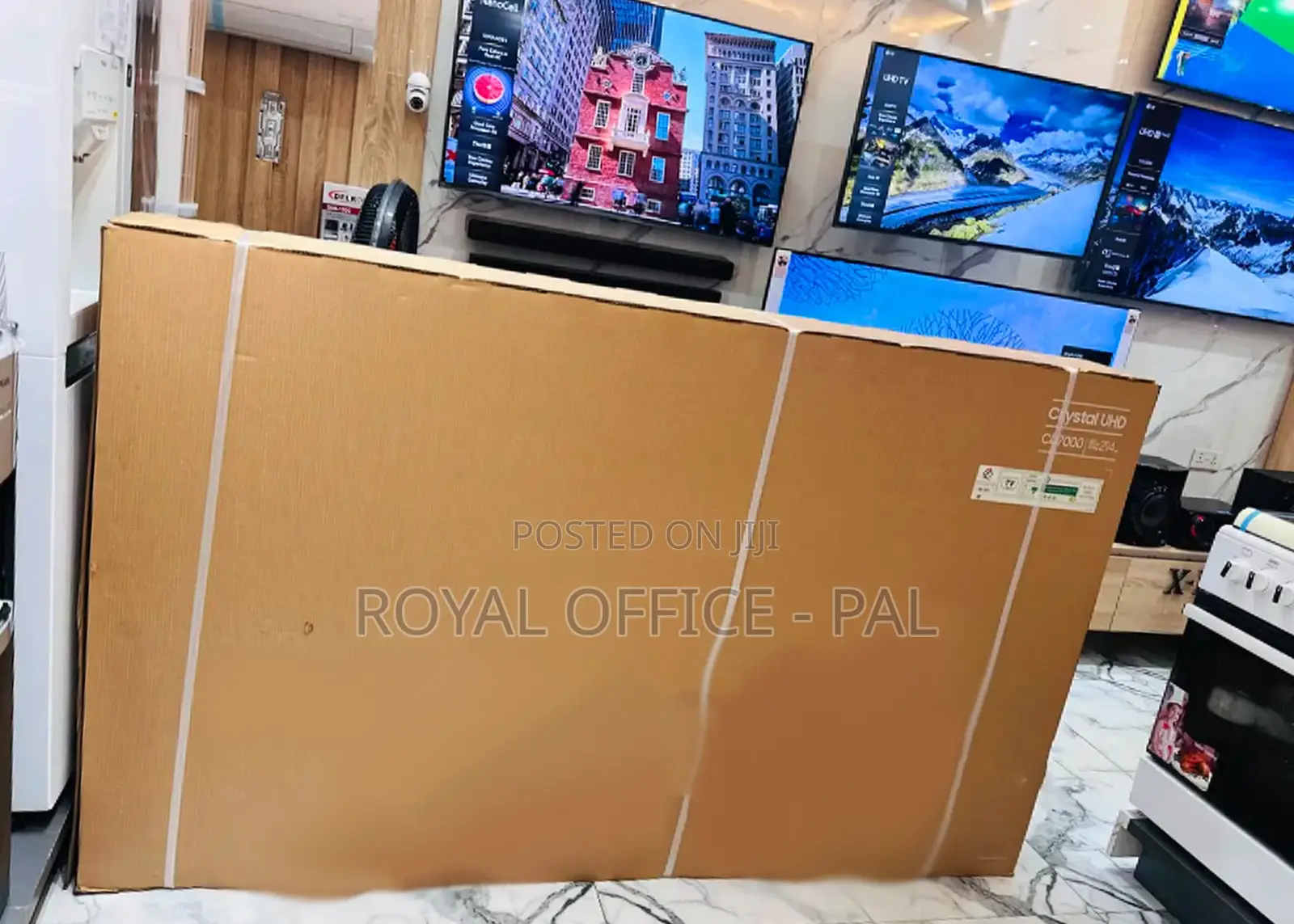 Untouchable Samsung UHD Smart Glossy LED Screen 75”Cu7000